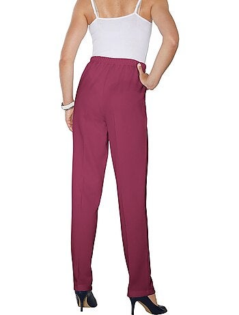 Pantalon Nervures Affinantes - Taille Courte - Moda Vilona