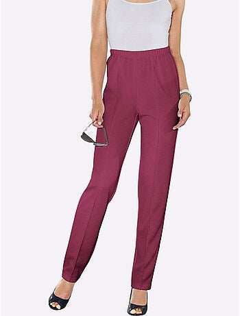 Pantalon Nervures Affinantes - Taille Courte - Moda Vilona