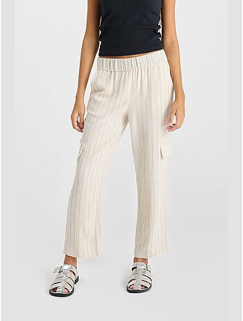 Pantalon olivergi droite 'le temps des cerises'