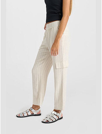 Pantalon olivergi droite 'le temps des cerises'