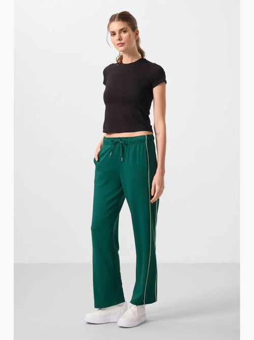 Pantalon palazzo à jambe large tommy - Kiabi Pantalon palazzo à jambe large tommy - Kiabi