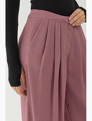 Pantalon palazzo à jambes larges et plissées hiccup