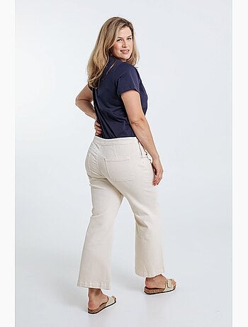 Pantalon Palazzo avec 6 boutons