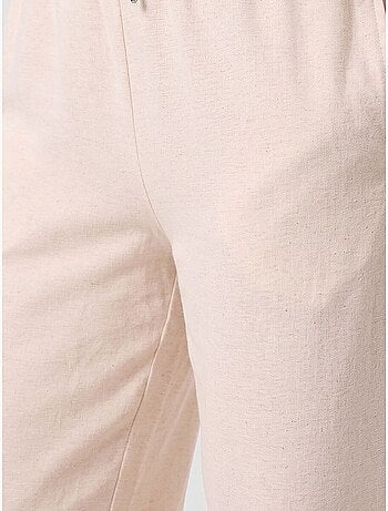 Pantalon palazzo avec cordon de serrage tommy