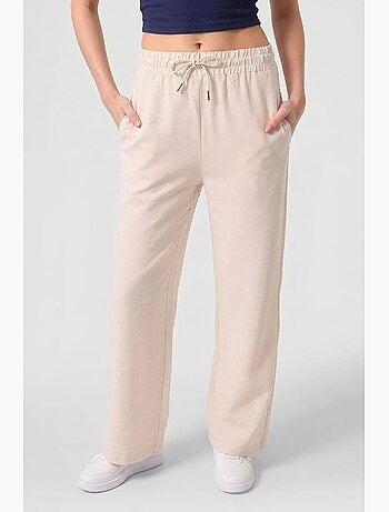 Pantalon palazzo avec cordon de serrage tommy