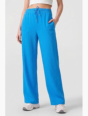 Pantalon palazzo avec cordon de serrage tommy