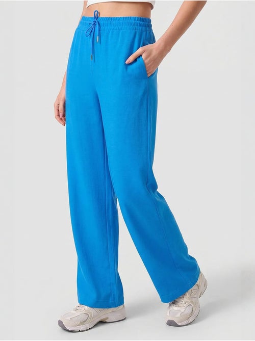 Pantalon palazzo avec cordon de serrage tommy - Kiabi Pantalon palazzo avec cordon de serrage tommy - Kiabi