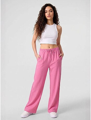Pantalon palazzo avec cordon de serrage tommy