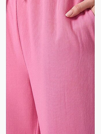 Pantalon palazzo avec cordon de serrage tommy