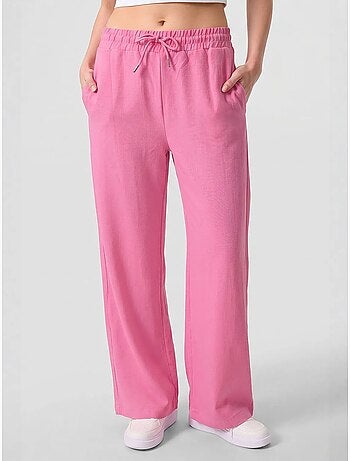 Pantalon palazzo avec cordon de serrage tommy