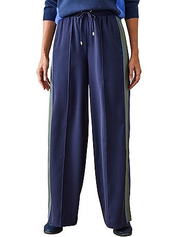 Pantalon palazzo élastiqué - DAXON