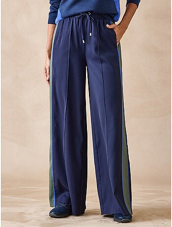 Pantalon palazzo élastiqué - DAXON