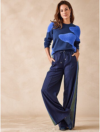 Pantalon palazzo élastiqué - DAXON