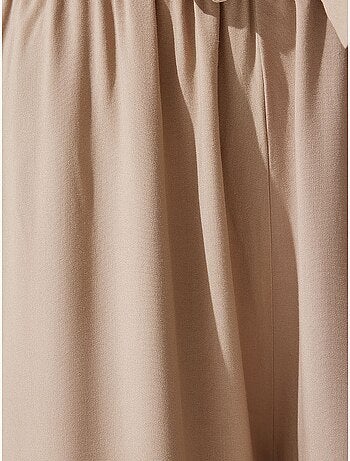 Pantalon palazzo en coton à taille coulissée istanbul