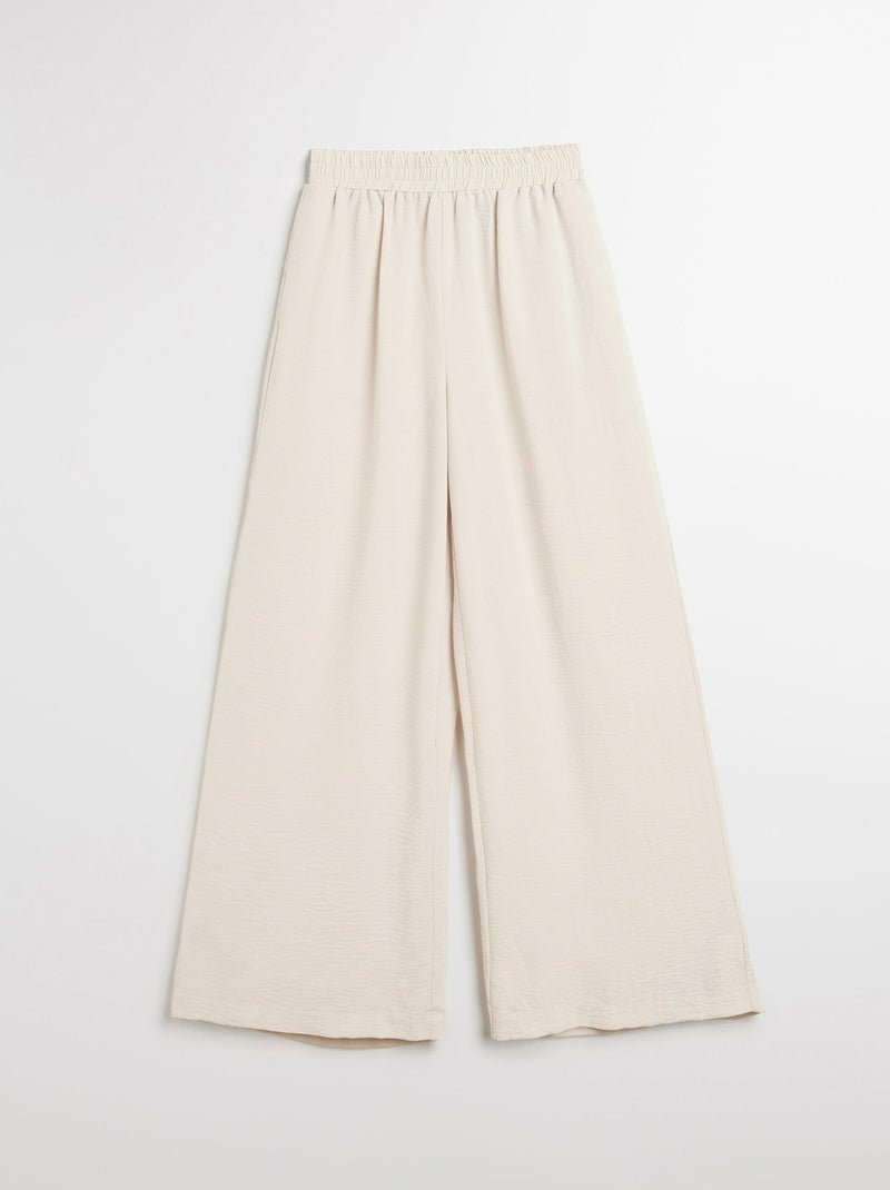 Pantalon palazzo, MO Fashion Beige - Kiabi
