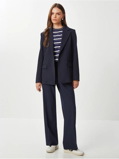 Pantalon palazzo plissé avec fermeture éclair istanbul - Kiabi Pantalon palazzo plissé avec fermeture éclair istanbul - Kiabi