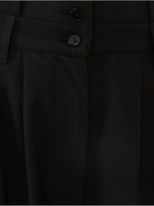 Pantalon Palazzo plissé taille haute - Kiabi Pantalon Palazzo plissé taille haute - Kiabi