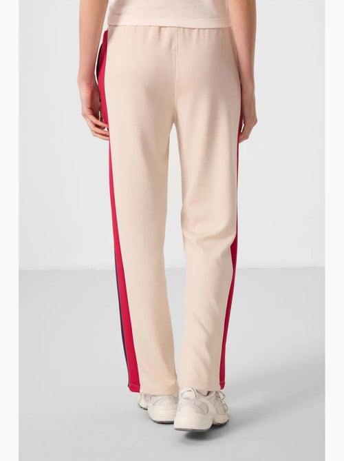 Pantalon palazzo rayé avec taille à cordon tommy - Kiabi