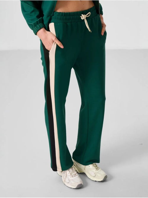 Pantalon palazzo rayé avec taille à cordon tommy - Kiabi Pantalon palazzo rayé avec taille à cordon tommy - Kiabi