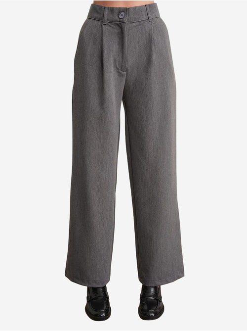 Pantalon palazzo taille haute avec poches mixray - Kiabi Pantalon palazzo taille haute avec poches mixray - Kiabi