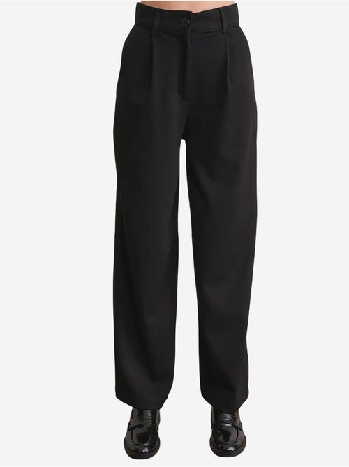 Pantalon palazzo taille haute avec poches mixray - Kiabi Pantalon palazzo taille haute avec poches mixray - Kiabi