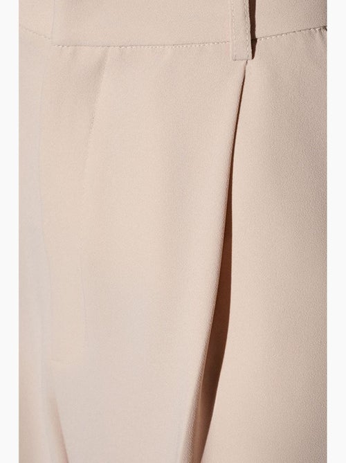 Pantalon palazzo taille haute en crêpe dilvin - Kiabi Pantalon palazzo taille haute en crêpe dilvin - Kiabi