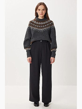Pantalon palazzo taille haute et jambes larges istanbul