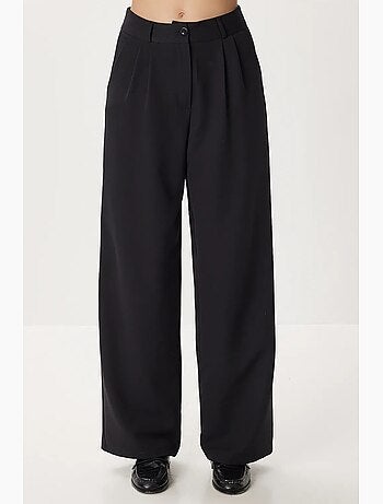Pantalon palazzo taille haute et jambes larges istanbul