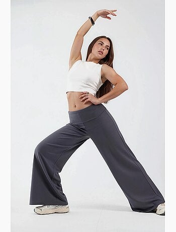 Pantalon palazzo taille haute hiccup