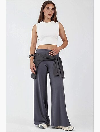 Pantalon palazzo taille haute hiccup