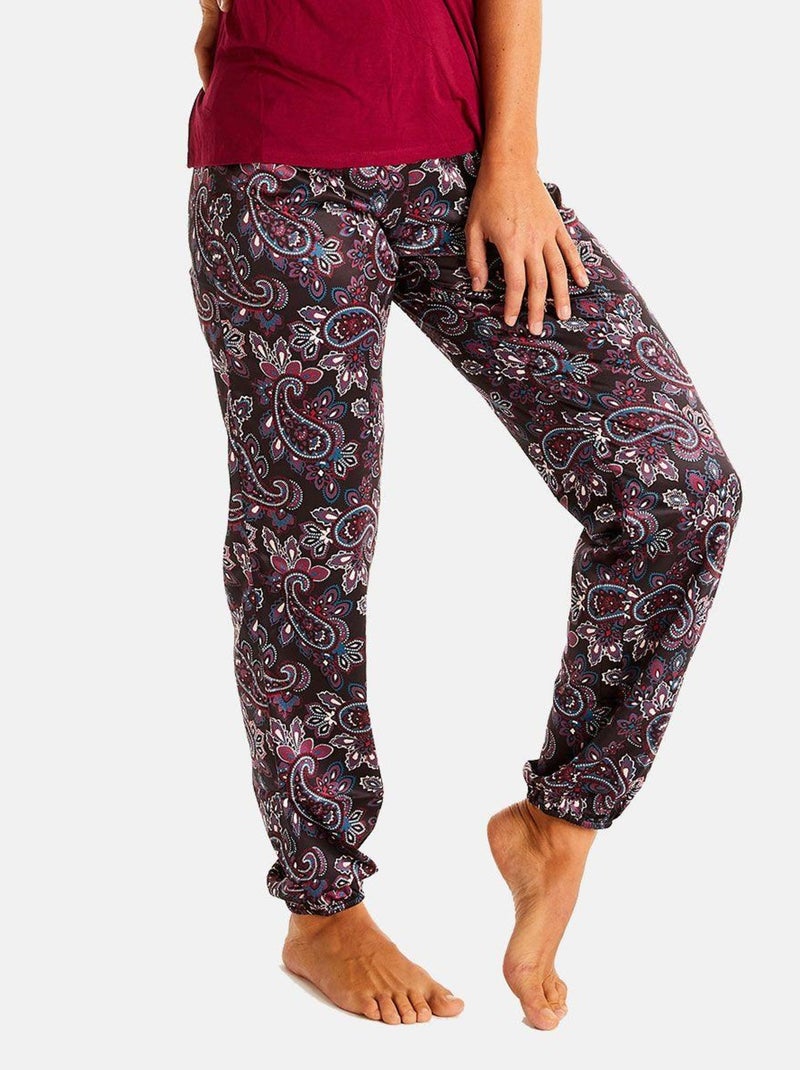 Pantalon PANDORE - Pomm'Poire Noir - Kiabi