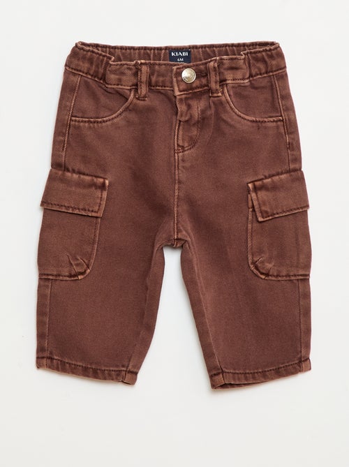 Pantalon paper bag - Kiabi