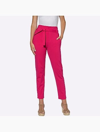 Pantalon paperbag - taille standard - helline