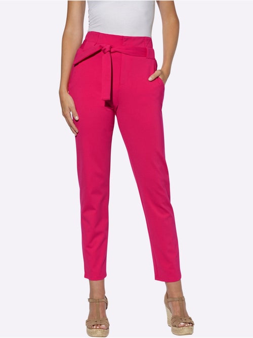 Pantalon Paperbag - Taille Standard - Helline - Kiabi Pantalon Paperbag - Taille Standard - Helline - Kiabi