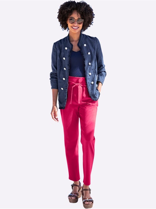 Pantalon Paperbag - Taille Standard - Helline - Kiabi Pantalon Paperbag - Taille Standard - Helline - Kiabi