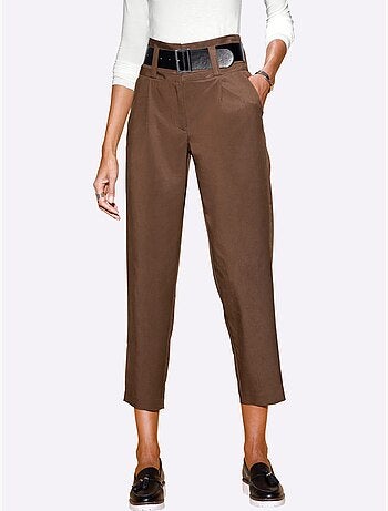 Pantalon Paperbag Ceinture Incluse - Taille Standard - Helline