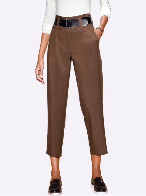 Pantalon Paperbag Ceinture Incluse - Taille Standard - Helline - Kiabi
