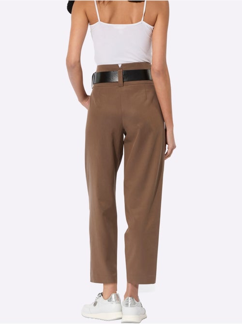 Pantalon Paperbag Ceinture Incluse - Taille Standard - Helline - Kiabi