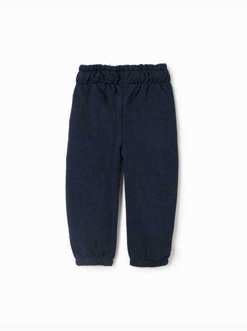 Pantalon paperbag en molleton avec nœud décoratif - Kiabi Pantalon paperbag en molleton avec nœud décoratif - Kiabi