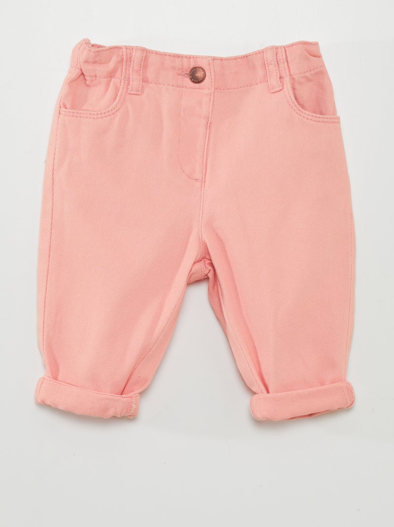 Pantalon paperbag Rose - Kiabi