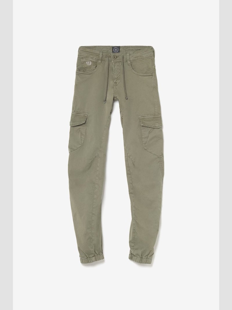 Pantalon PATOS carotte 'Le Temps Des Cerises' Vert - Kiabi