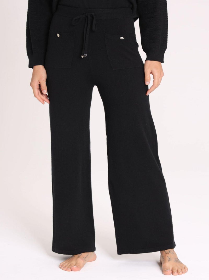 Pantalon Pepita Black | Gerard Pasquier | Gerard Pasquier Noir - Kiabi