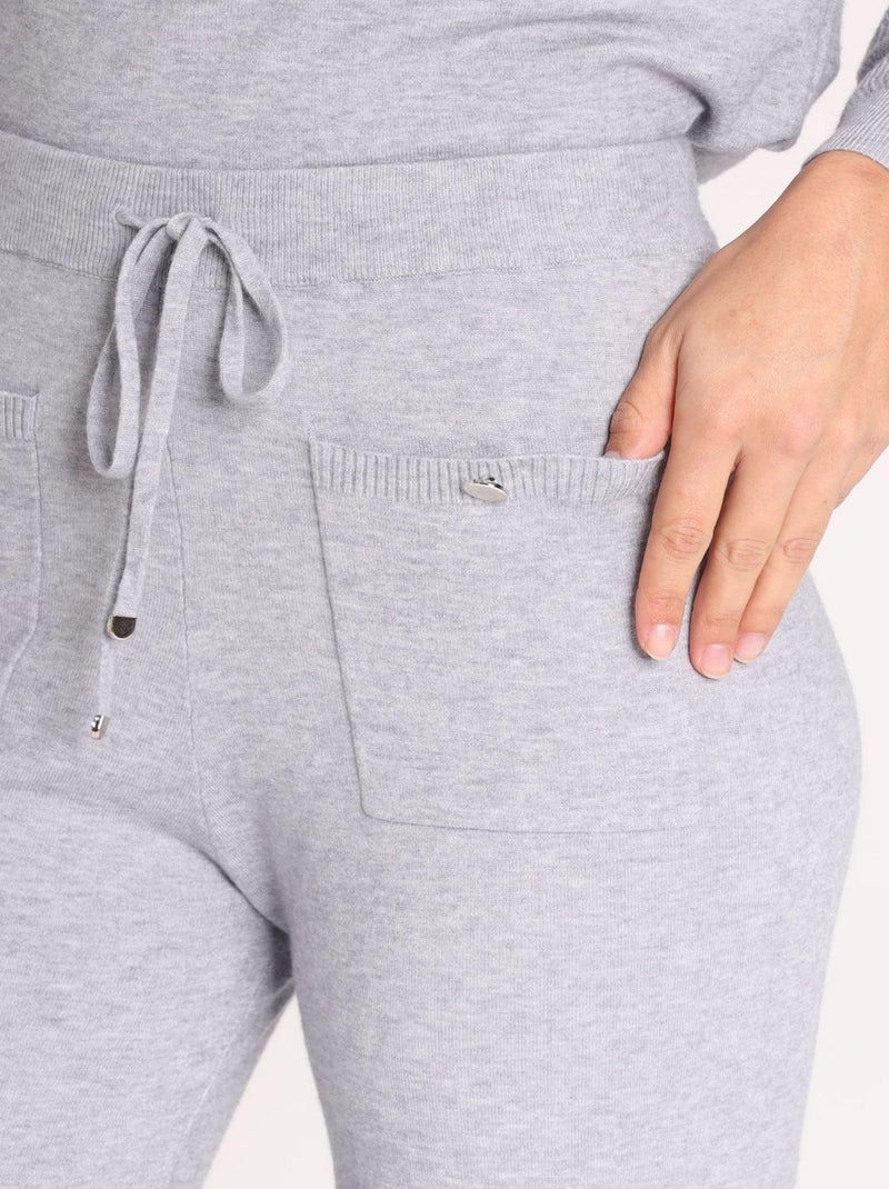 Pantalon Pepita Grey | Gerard Pasquier | Gerard Pasquier Gris - Kiabi