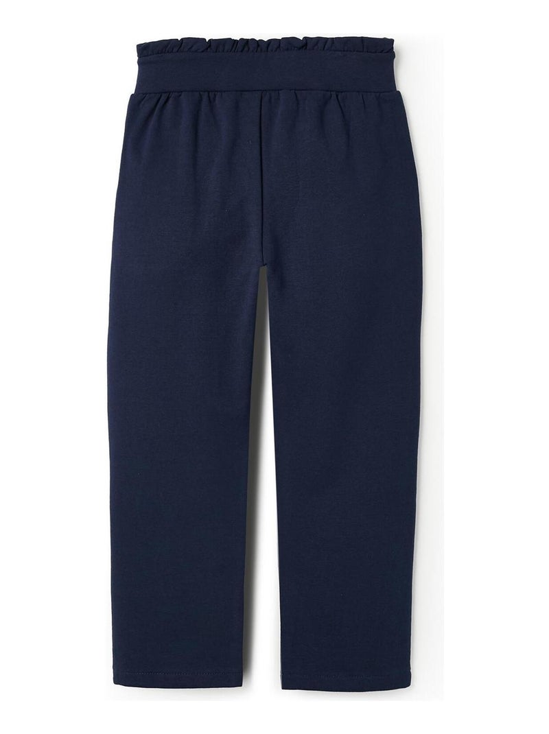 Pantalon Perforé et avec ceinture ajustable OLYMPIA Bleu foncé - Kiabi