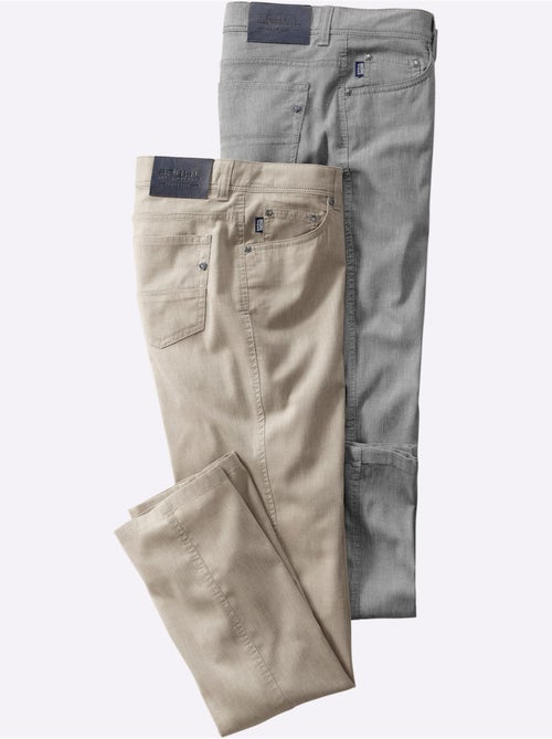 Pantalon Peu Froissable Et Facile à Repasser - Taille Moyenne - Witt - Kiabi