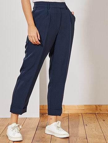 Pantalon pince carotte - Kiabi