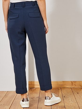 Pantalon pince carotte - Kiabi