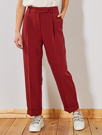 Pantalon pince carotte - Kiabi