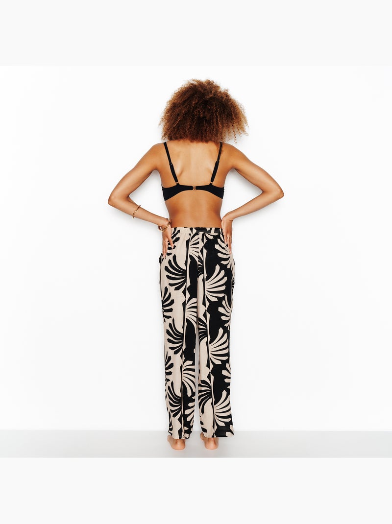 Pantalon Plage - RougeGorge Lingerie Noir Multicolore - Kiabi