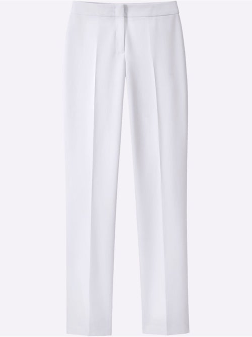 Pantalon Plis Repassés, Effet Affinant - Taille Courte - Witt - Kiabi